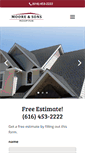 Mobile Screenshot of mooreandsonsroofing.com